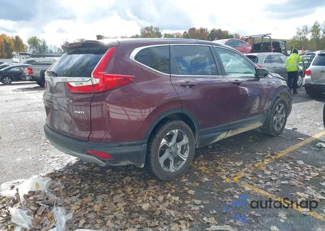 2018 Honda Cr-V Ex from USA, damaged, VIN 2HKRW2H54JH604205